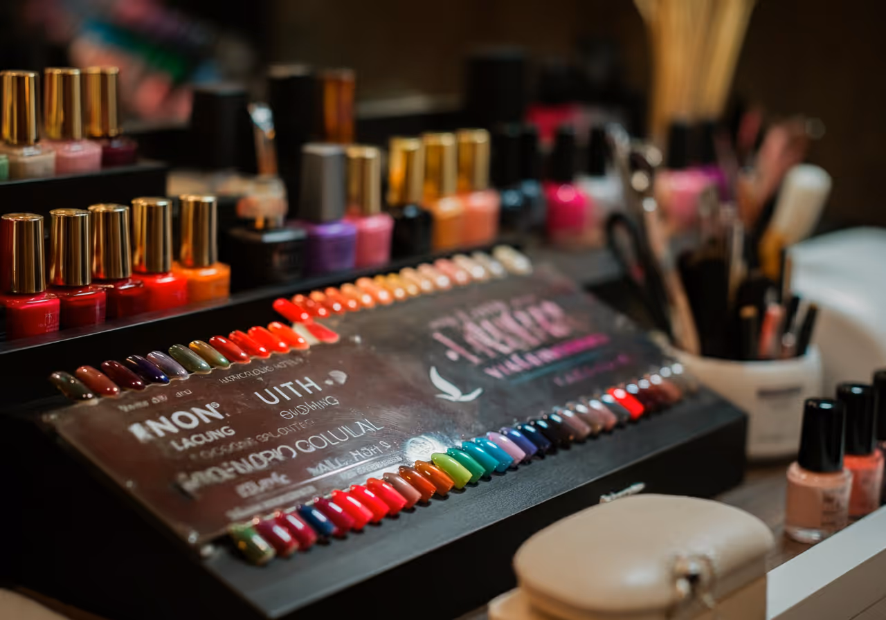 Nail Polish Color Selection and Brand Matching